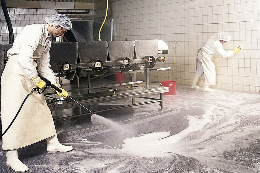 Мойка и дезинфекция оборудования