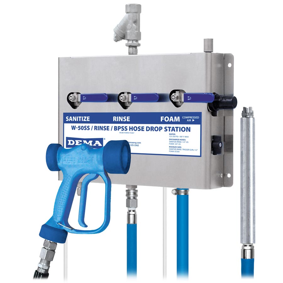 пенная станция среднего давления