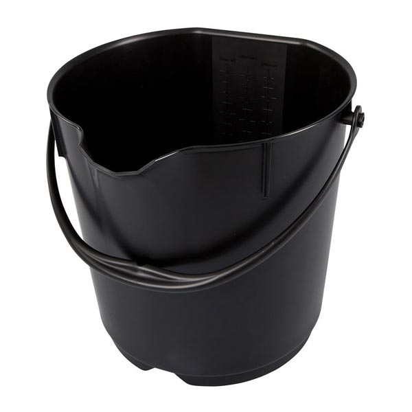 80102 Ведро FBK 9 л пластик противоударный, 0,63 кг