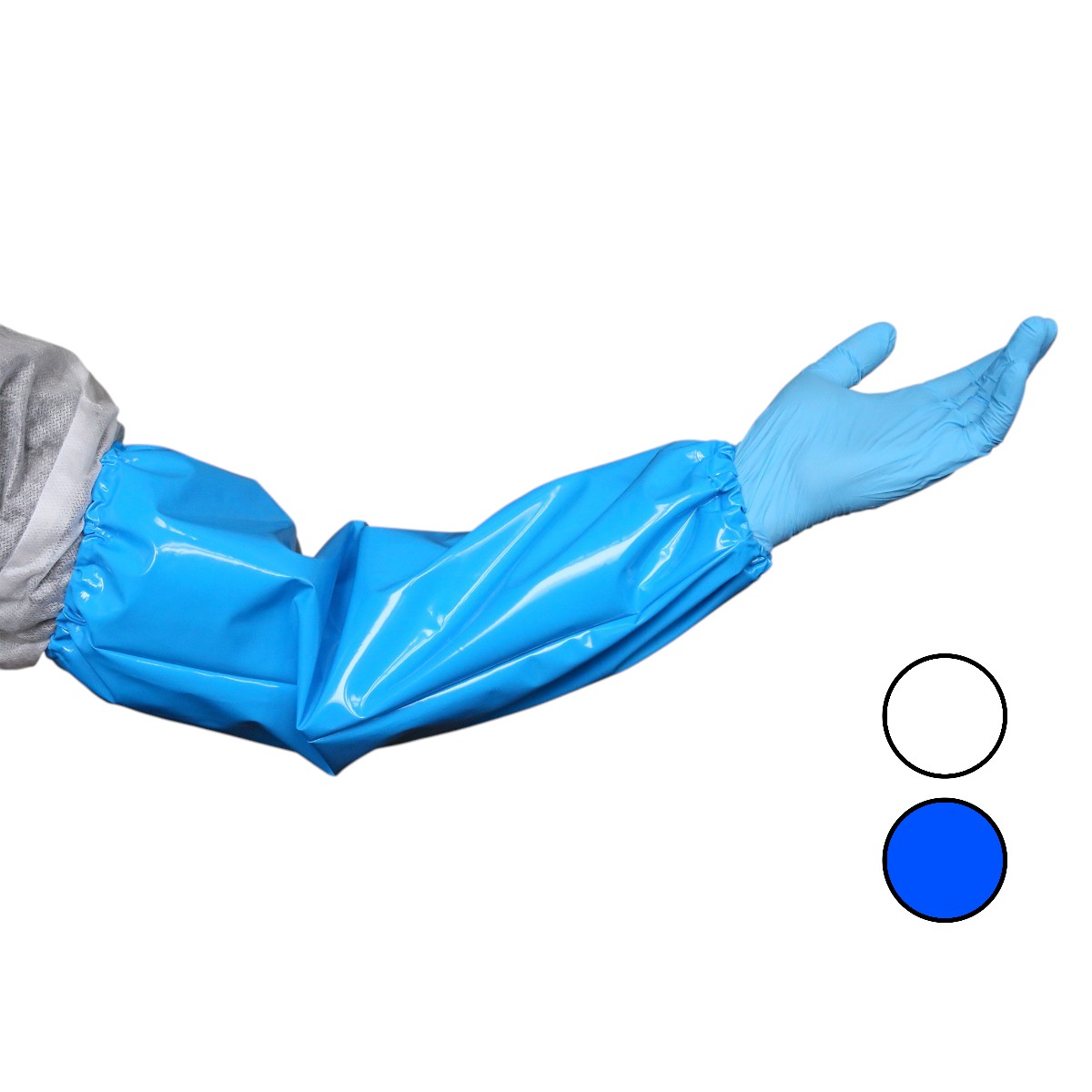 Нарукавники полиуретановые Робин, белый