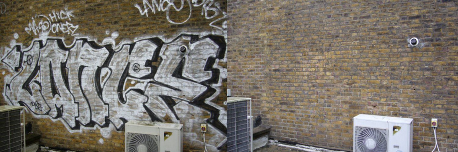 Как очистить стены от граффити