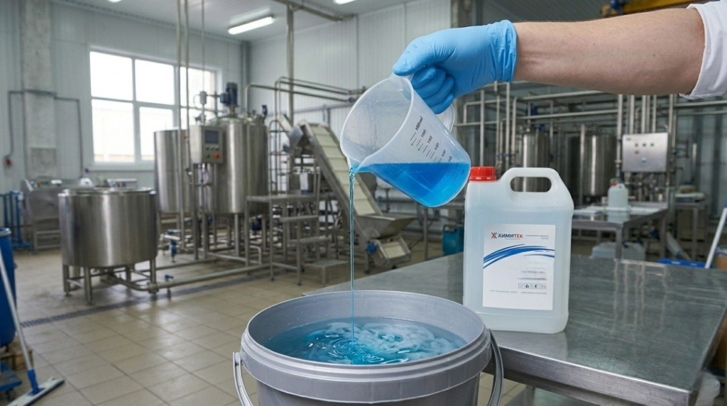 Интерьер кухни или цеха